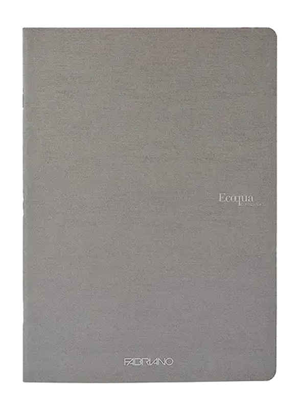 Fabriano Notebook, 40 Sheets, 90 GSM, A4 Size, 19210301, Grey