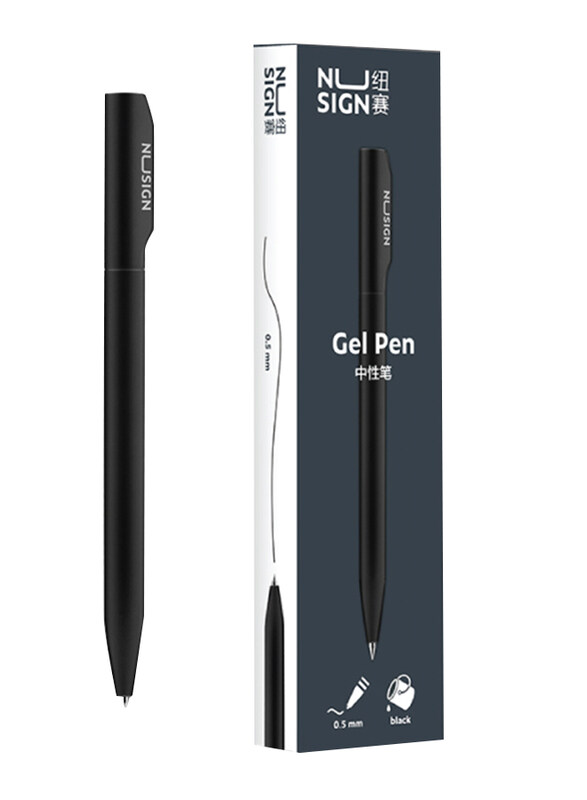 

Nusign Ballpoint Gel Pen, Black