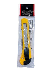 Yong Ling Utility Cutter Knife, 18mm, Yellow