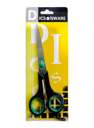 Dicsonware Scissors, 6 inch, Black/Green