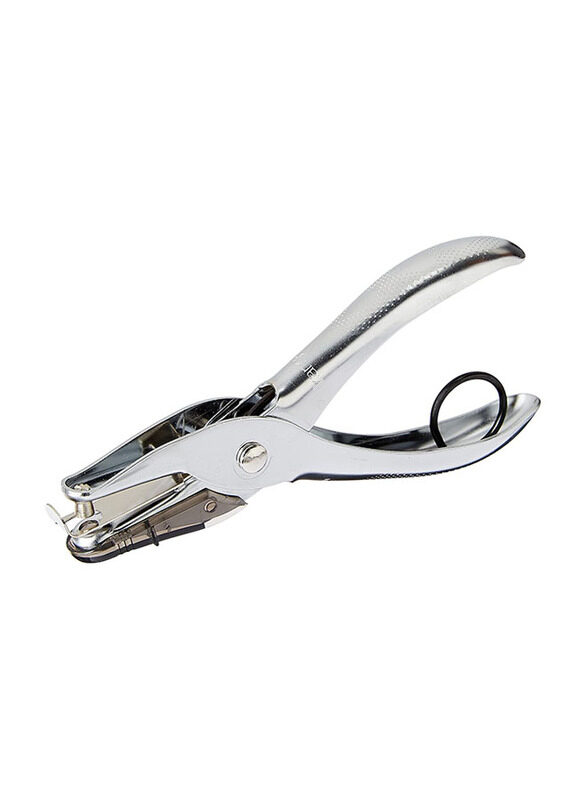 

Kangaro One Hole Paper Punch, 10 Sheets, Silver
