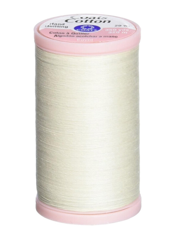 

Coats & Clark Hand Quilting Cotton Thread, White