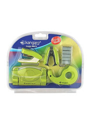 Kangaroo Office Stationary Kit, Green