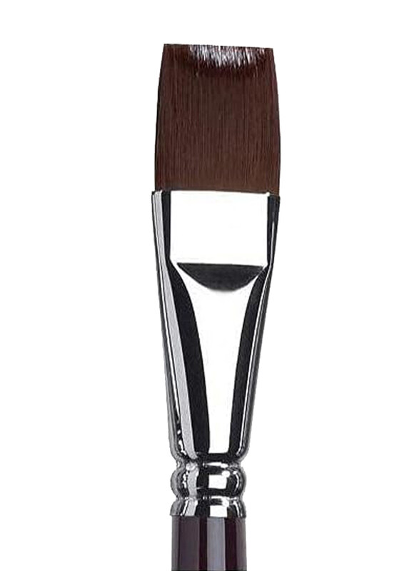 

Winsor & Newton Galeria One Stroke Short Handle Brush, 3/4-Inch, Brown