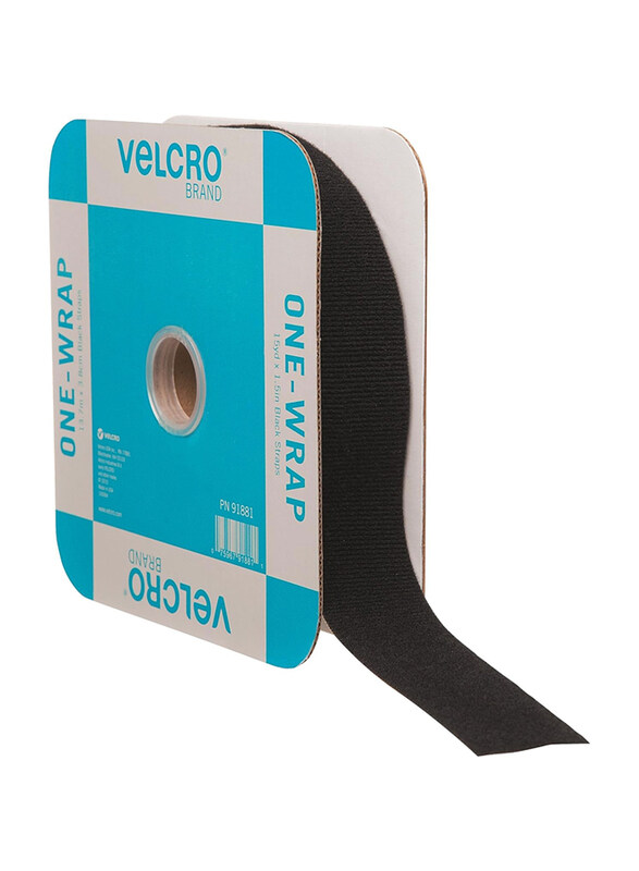 

Velcro One Wrap, 1.5 inch x 45 feet, Black