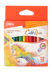 Deli Colored Pencils, 12 Pieces, Assorted