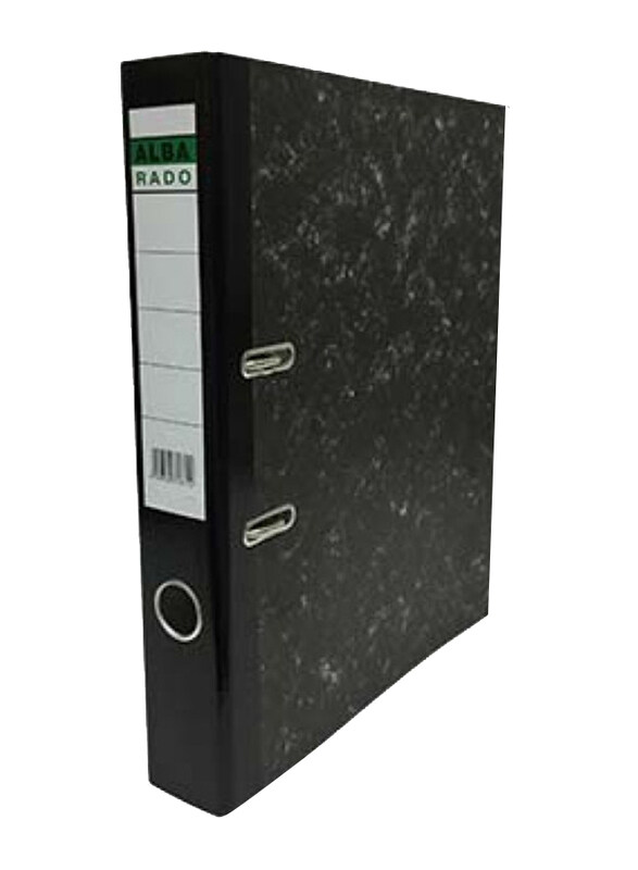 

Alba Rado Full Size Narrow Box File, 4cm, 50 Piece, Grey