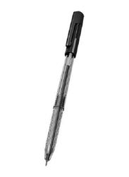 Deli 0.5mm Arrow Ballpoint Pen, Black
