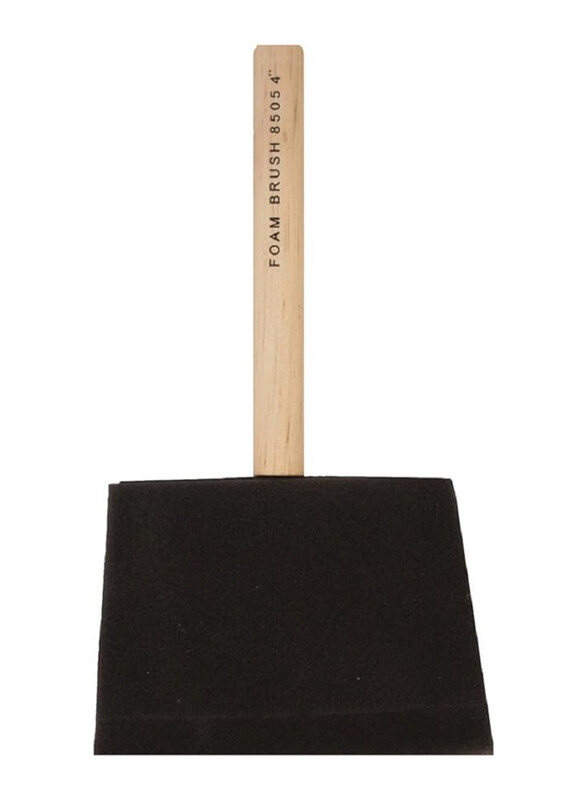 

Linzer Brush Foam Poly Brush, 4 Inch, Beige/Black