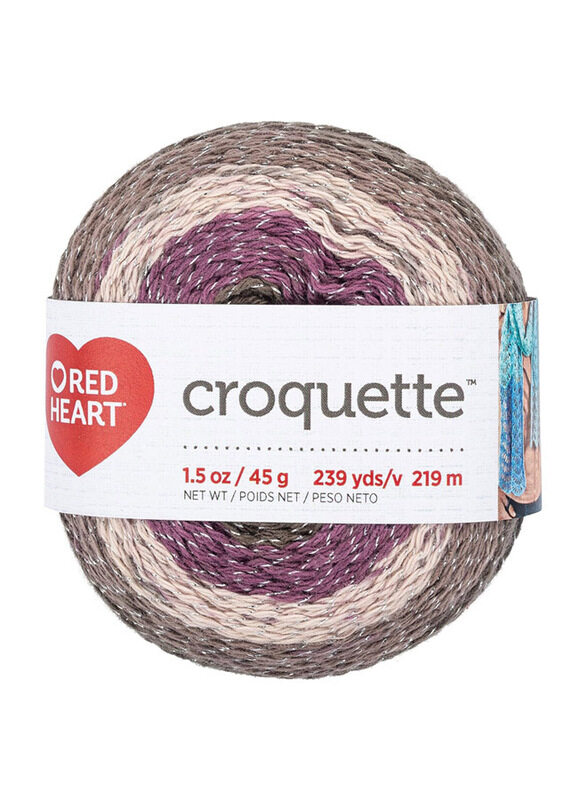 

C&C Red Heart Croquette Yarn, 1.58oz, Revenge
