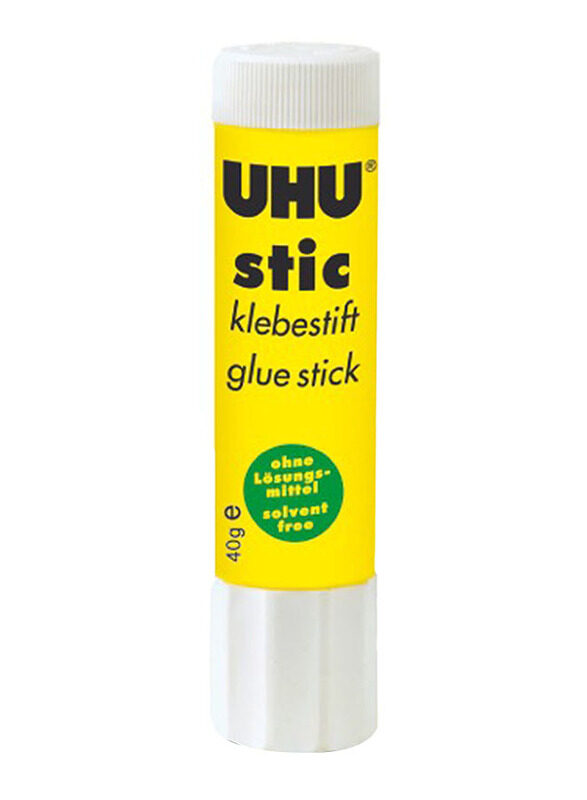 

UHU Glue Stick, 40gm, White