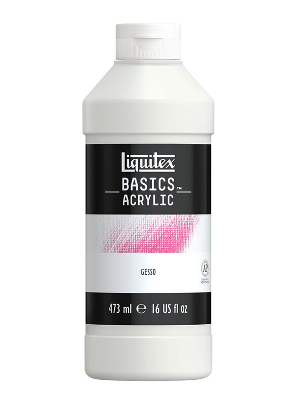 

Liquitex Basics Gesso Surface Prep Medium, 16oz, White