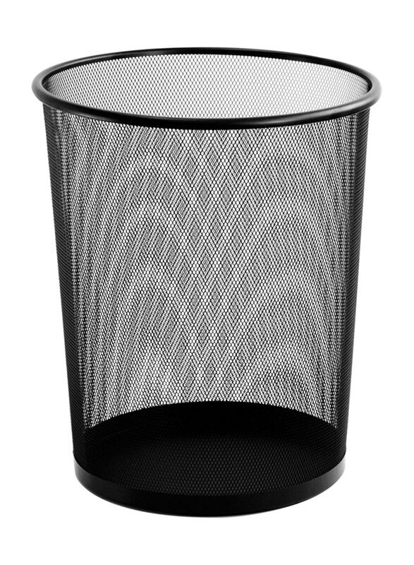 

Deluxe Mesh Waste Bin Big, A101-01BK, Black