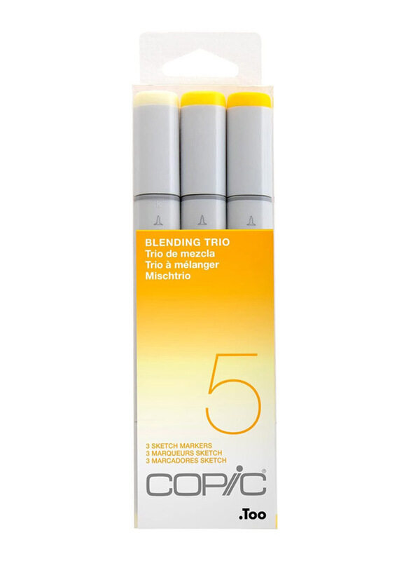 

Copic Blending Trio 5 Sketch Marker, 3 Pieces, Multicolour