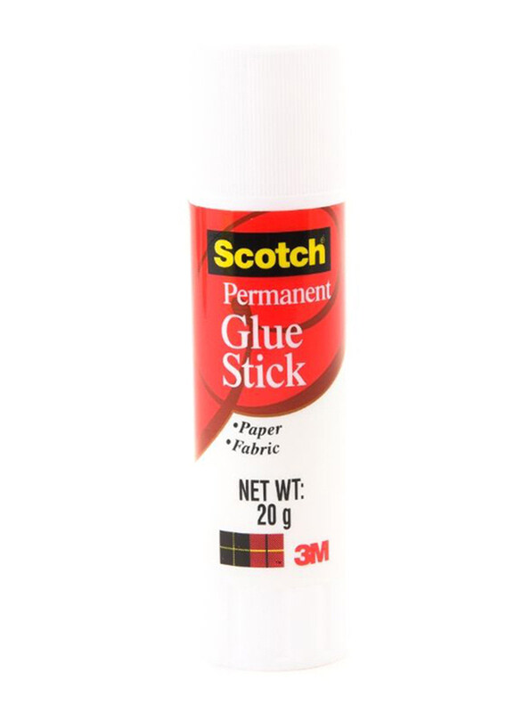 

3M Scotch 20g Permanent Glue Stick, White