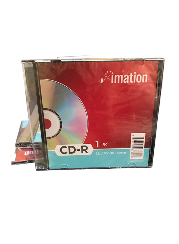 

Imation Jewel Box, CD-R, Black