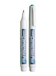 Mitsubishi Metal Tip Correction Pen, White