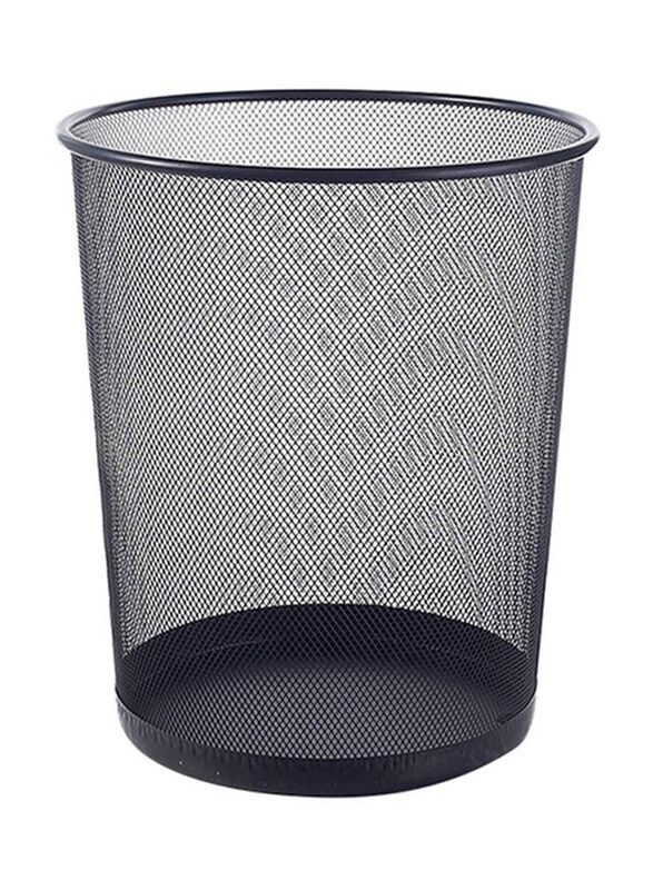 

Flamingo Dust Bin Metal Mesh, Black