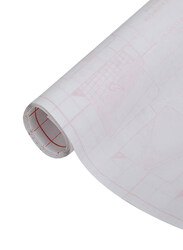 Fantastick Clear Self-Adhesive Film Roll, 18.2 m, White