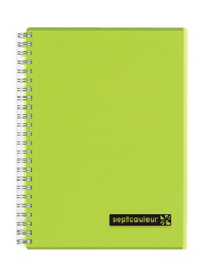 Maruman Septcouleur Note Book, 80 Sheets, A5 Size, N572B-03, Green