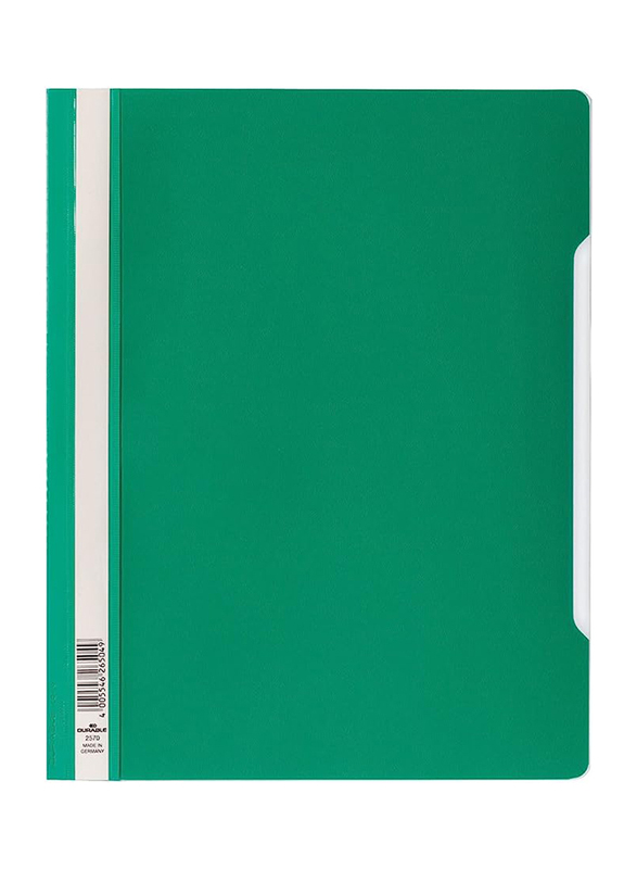 Durable 2570 Clear View Folder, A4 Size, Green