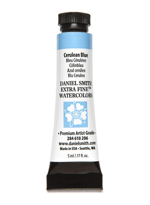 

Daniel Smith Extra Fine Watercolor, 5ml, Cerulean Blue