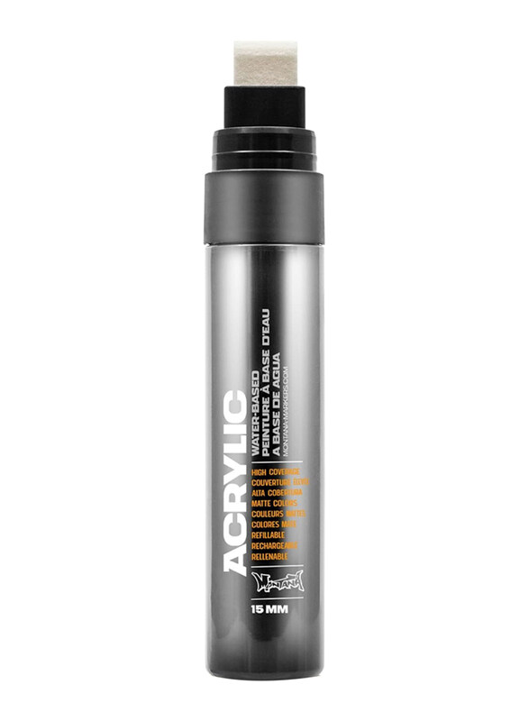 

Montana Cans Acrylic Standard Nib Paint Marker, 15mm, Shock Black