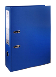 Atlas PP 2 Ring Box File, 80mm Spine, Blue