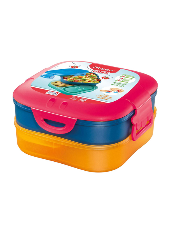 

Maped 3 In 1 Picknik Concept Lunch Box, Pink