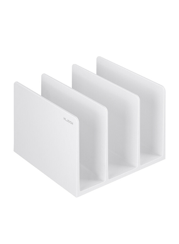 

Nusign NS006 162x162x121.5mm Book End, White