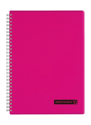 Maruman Septcouleur B5 Notebook, 80 Sheets, N571B-08, Pink
