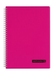 Maruman Septcouleur B5 Notebook, 80 Sheets, N571B-08, Pink