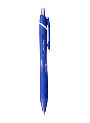 Uniball Jetstream Retractable 0.7 mm Fine Tip Rollerball Pen with Grip, Blue