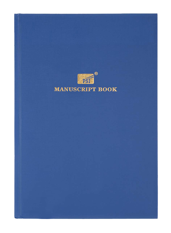 PSI 3QR Manuscript Register, 144 Sheets, A4 Size, Blue