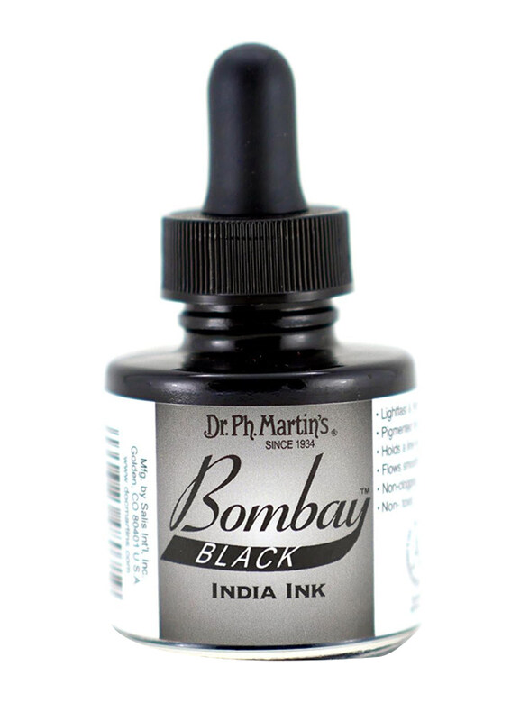 

Dr. Ph. Martin's Bombay India Ink, 1oz, Black