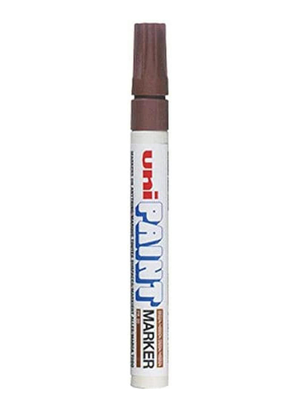 Mitsubishi 2.2-2.8 mm Bullet Tip Paint Marker, Brown