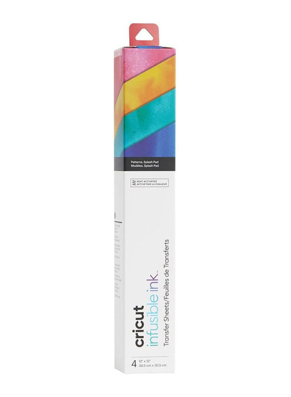 

Cricut Infusible Ink Transfer Splash Pad, 4 Pieces, Multicolour
