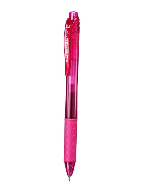 

Pentel Energel-X Needle Tip Gel Pen, 0.5mm, Pink