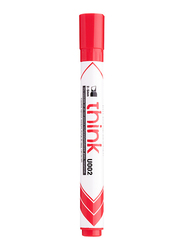 Deli 2-5mm Chisel Tip Dry Erase Marker, Red