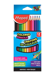 Maped Peps Color Pencil, 12 Piece, Multicolour