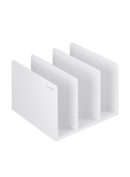 Nusign NS006 162x162x121.5mm Book End, White