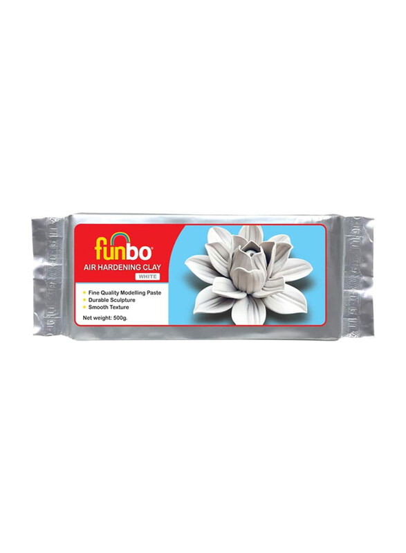 

Funbo Air HaRedening Clay, 500g, White