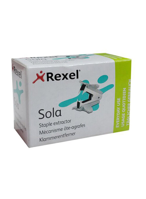 

Rexel Staple Remover, Silver/Grey