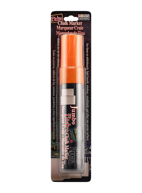 

Uchida Bistro Jumbo Card Fluor Chalk Marker, Orange