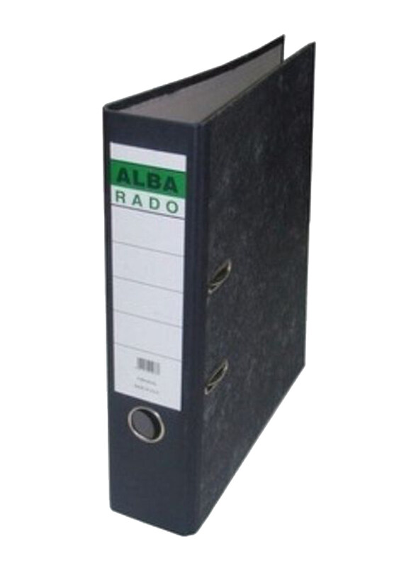 

Alba Rado Full Size Broad Box File, 8cm, 50 Piece, Grey