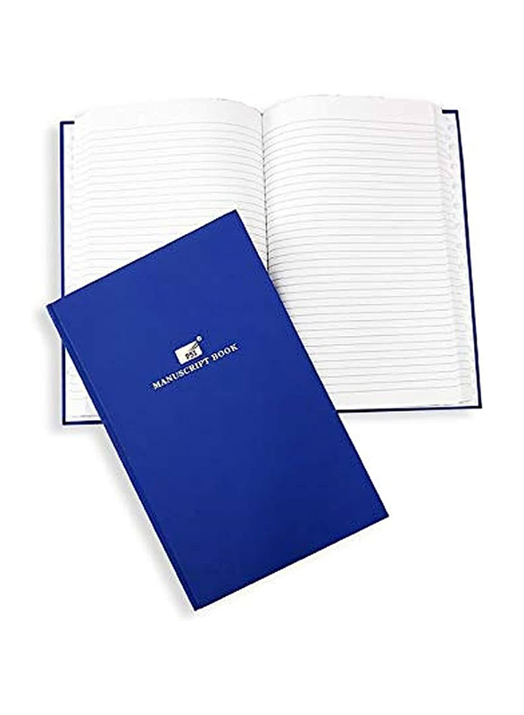 PSI 2Q Manuscript Book, 96 Sheets, Blue