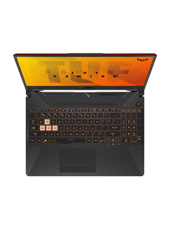 Asus TUF F15 Gaming Laptop, 15.6 inch FHD Display 144Hz, Intel Core i5-10300H 10th Gen 2.5GHz, 512GB SSD, 8GB RAM, Nvidia GTX 1650 4GB Graphics, Backlit EN KB, Win 10, FX506LH, Black