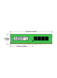 A-Tech 8GB RAM Replacement for Crucial CT8G4DFRA32A, DDR4 3200MHz PC4-25600 UDIMM Non-ECC 1.2V 288-Pin Memory Module