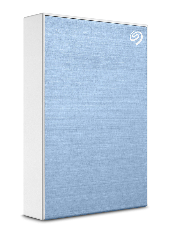 Seagate 1TB HDD One Touch External Portable Hard Drive, USB 3.2, Light Blue