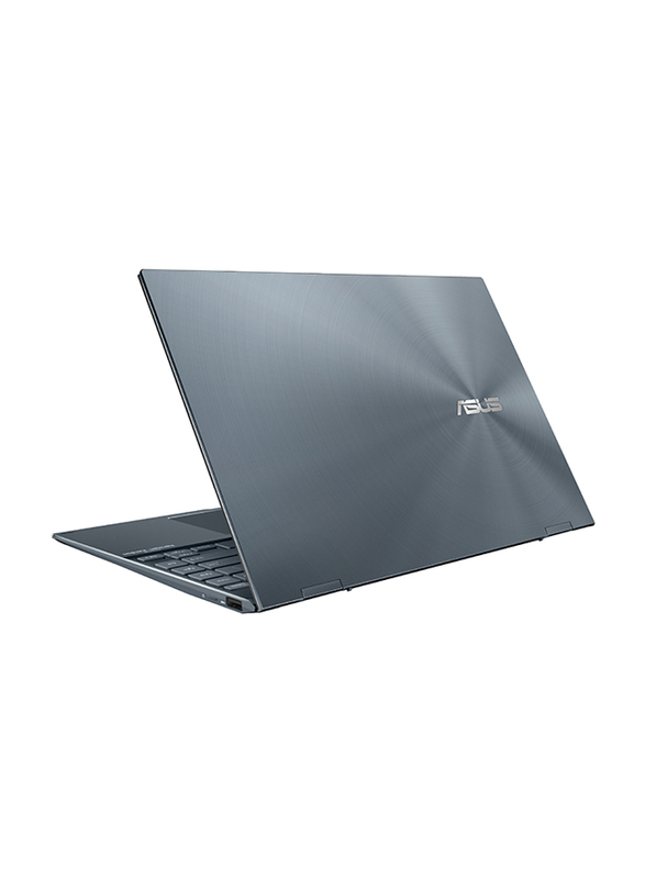 Asus ZenBook Flip 13 2-in-1 Laptop, 13.3-inch OLED Touch Display, Intel Core i7-1165G7 11th Gen 2.80GHz, 512GB SSD, 16GB RAM, Intel Iris Xe Graphics, EN-KB with Backlit, Win 11 Pro, UX363EA, Pine Grey